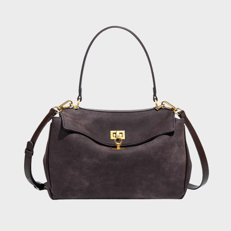 AMELIA  BROWN SUEDE