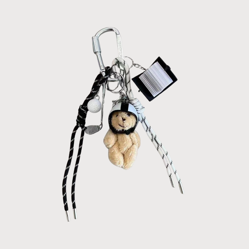 CHARM TEDDY BEAR